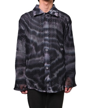 Lamrof / LM-26SS-CT01  AMI ART SHIRTS (BLACK)