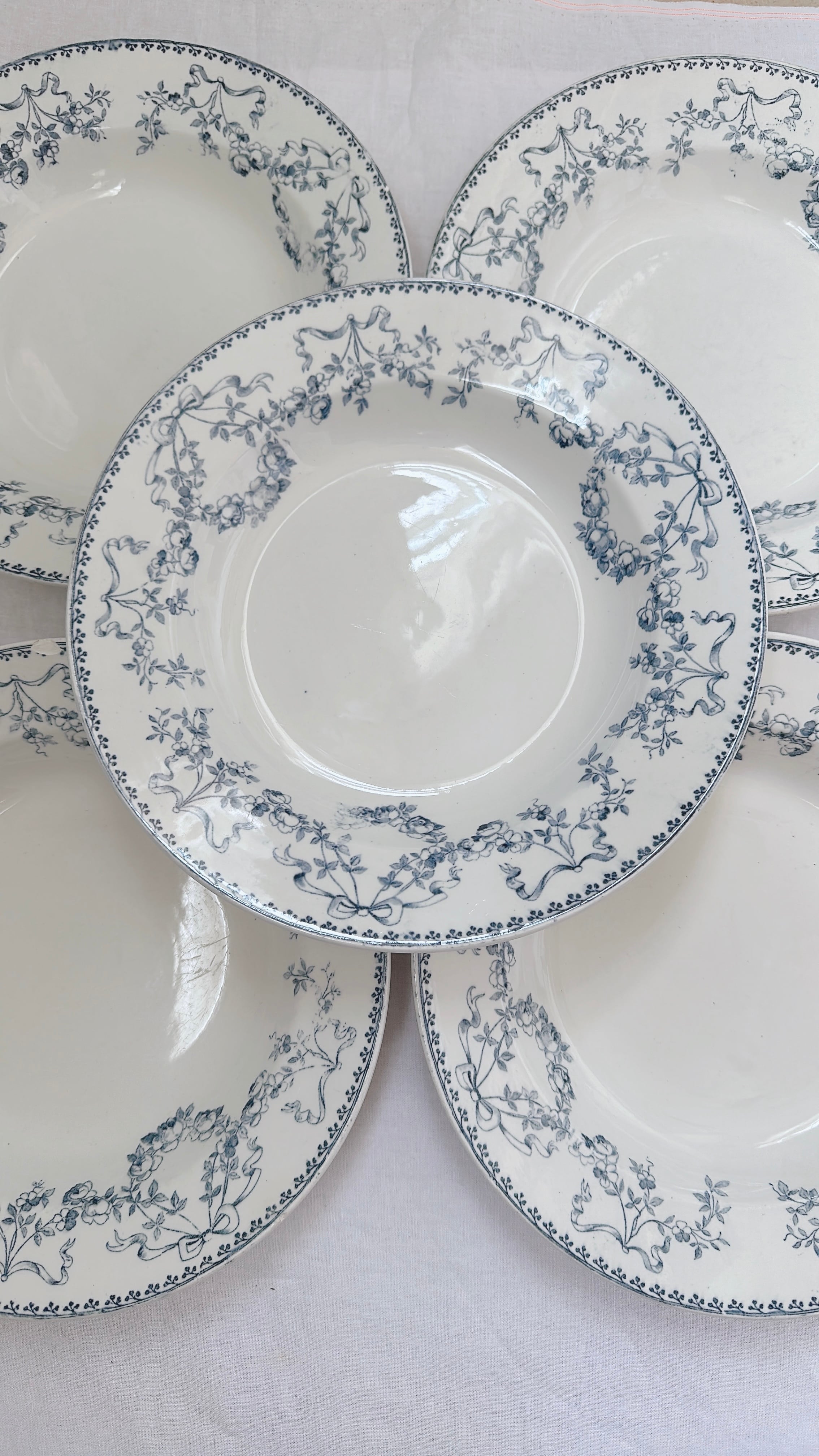 美品　モーツァルト MOZART サルグミンヌU&C SARREGUEMINES Sarreguemines U&C Mozart アンティークプレート ② | Séléné Antiques