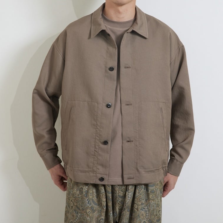 VINTAGE PE TWILL SHORT COVERALL / ヴィンテージPEツイルショート