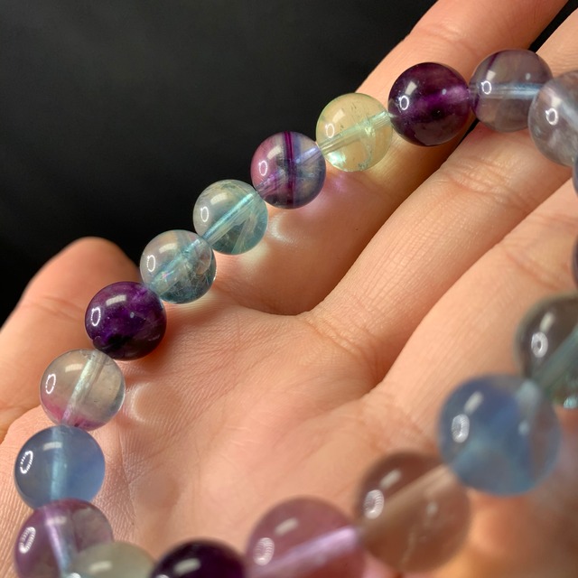 32 フローライトブレスレット