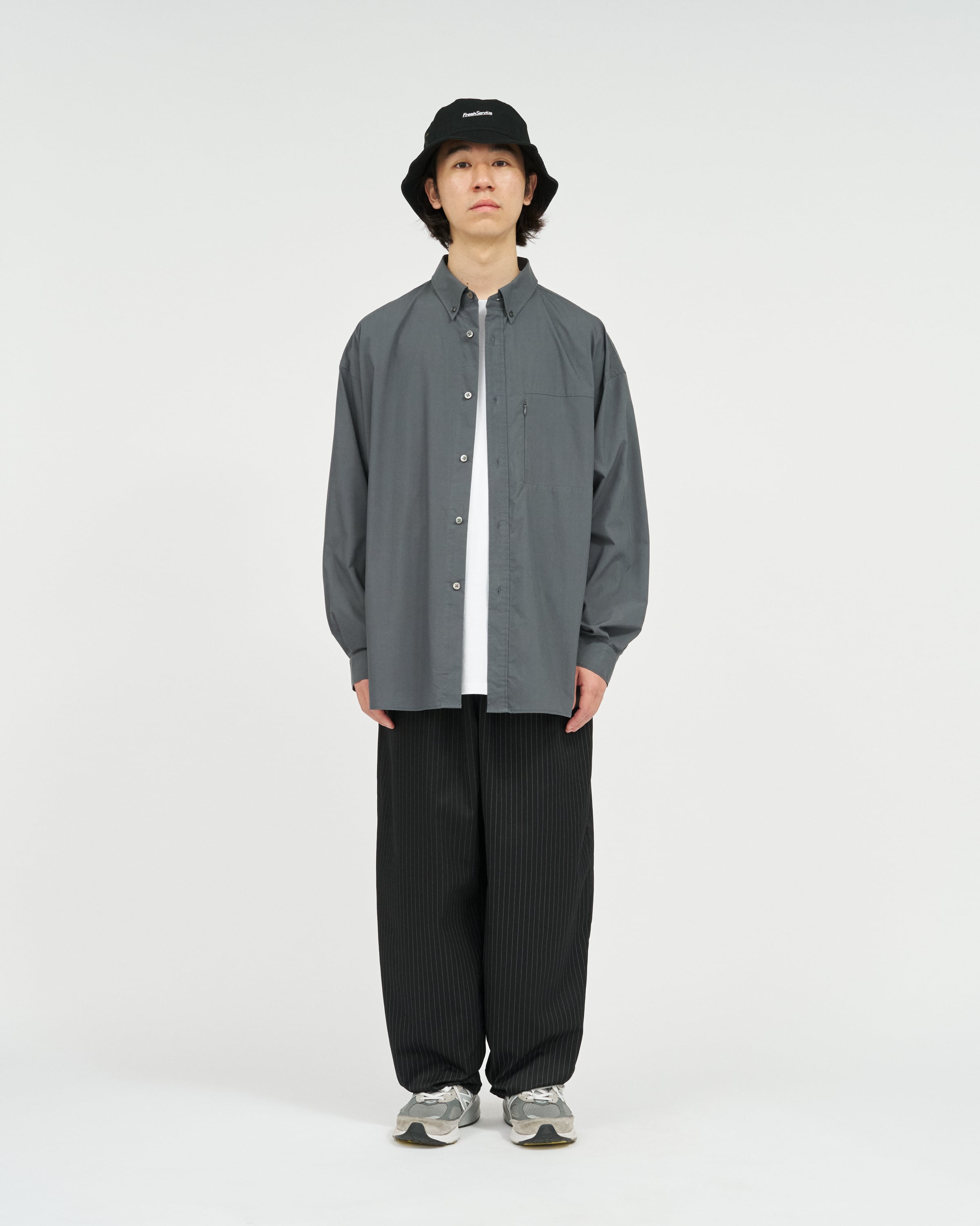 FreshService｜SOLOTEX® TYPEWRITER UTILITY L/S B.D SHIRT | 眠家
