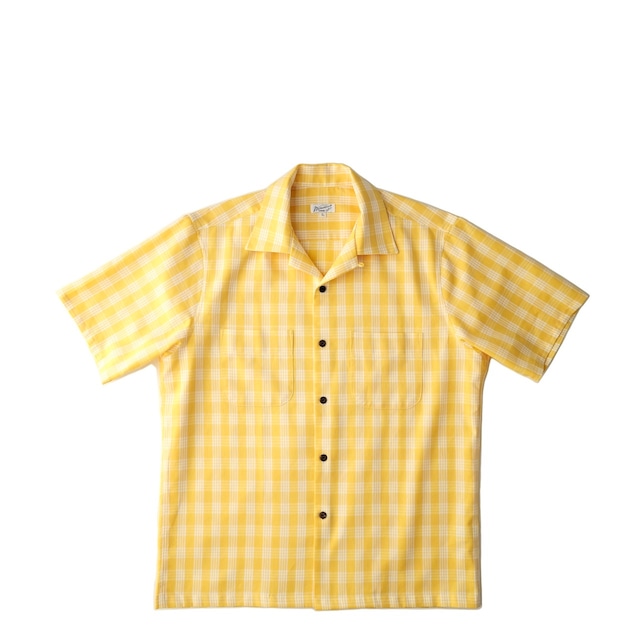 Mountain original Palaka shirt / Double Poket / Yellow