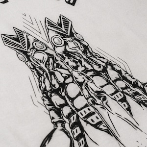 ULTRA Smooth Raglan "Alien VALTAN" feat.佐藤良真【White×Black】