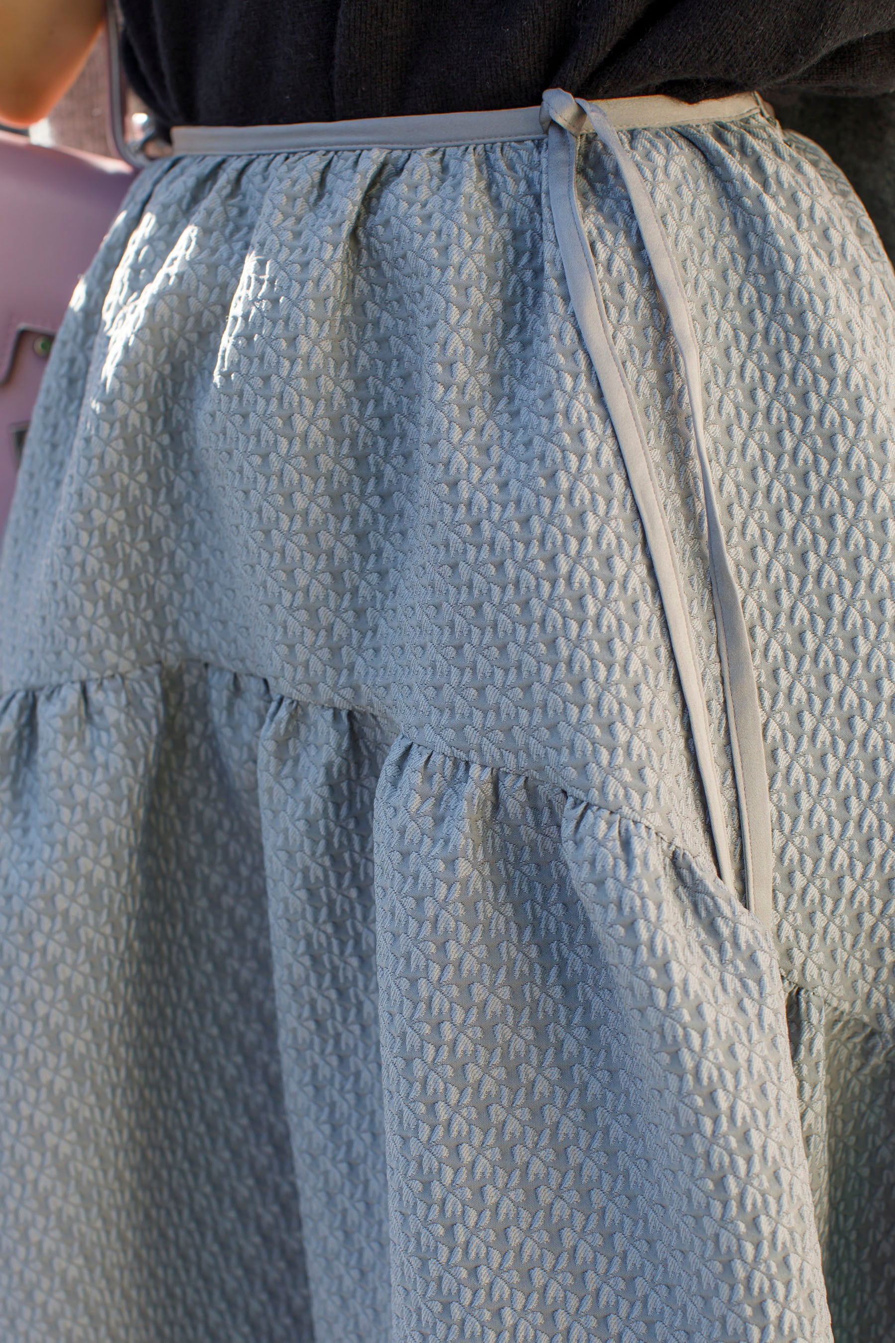 Jacquard skirt | Bluelea