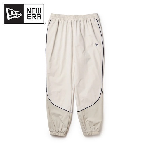 NEW ERA ニューエラ オーバーサイズド パイピング トラックパンツ ストーン 15135419 メンズ レディース ジャージ パンツ セットアップ