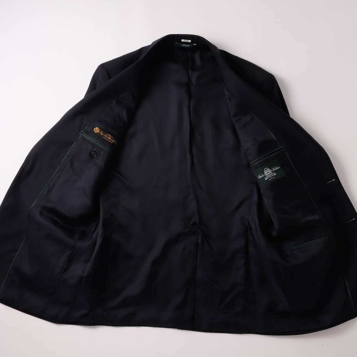 極美品】BROOKS BROTHERS Loro Piana Made in USA wool Navy blazer