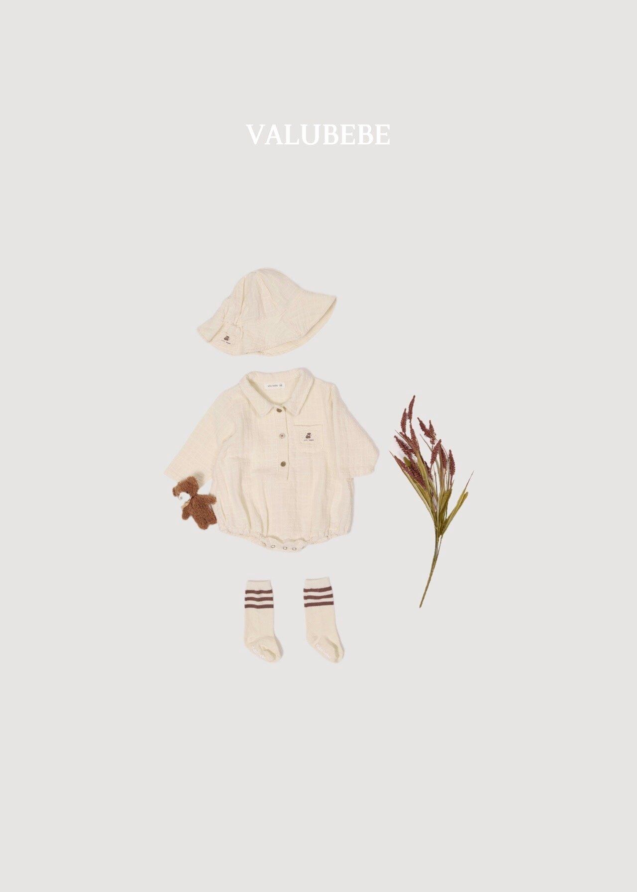送料無料【予約】/ ベーシックラインソックス(3足セット) / valubebe