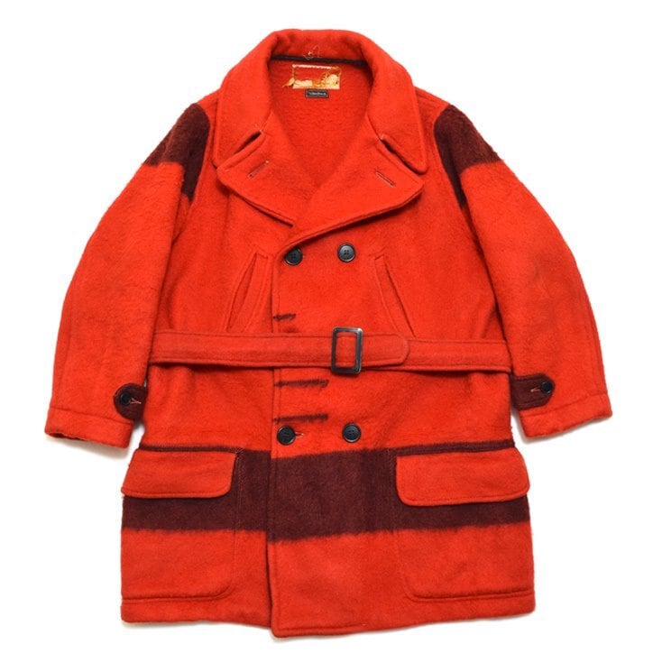 ウールリッチ購入 ハドソンズベイ ブランケット 希少/50's/ビンテージ