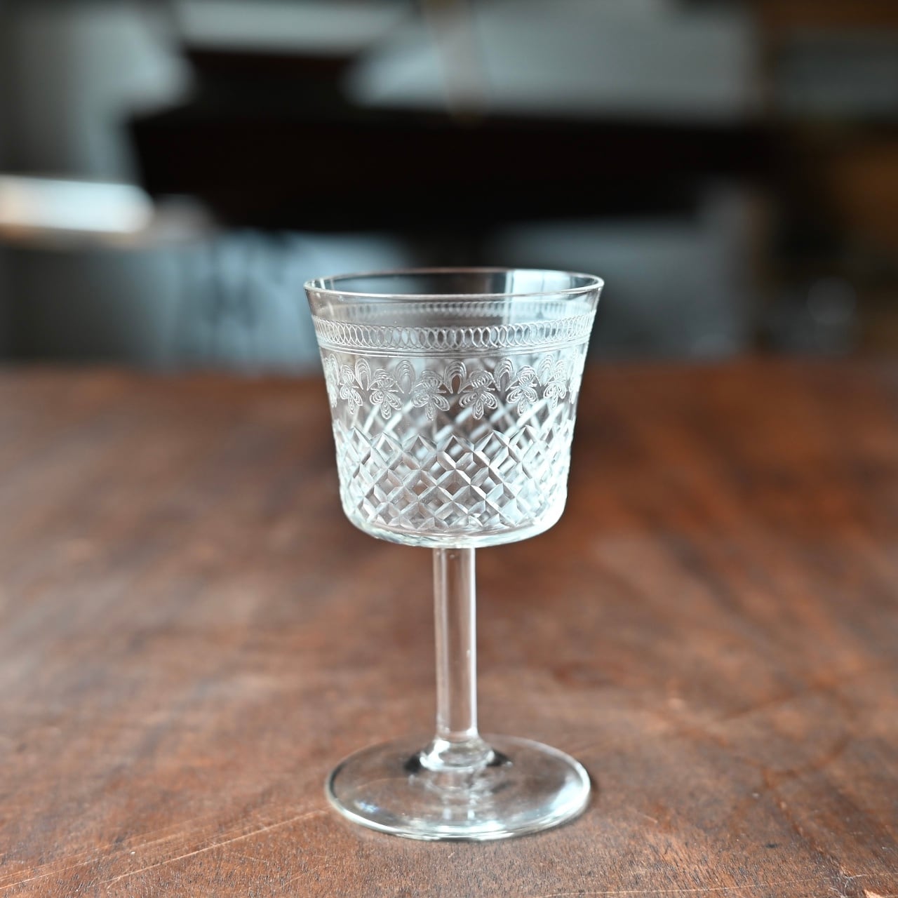 シェリーグラス 古道具 アンティーク ガラス グラス Glass / グラス〈 食器・シェリーグラス・アンティークグラス