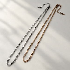 stainless steel necklace ステンレスネックレス
