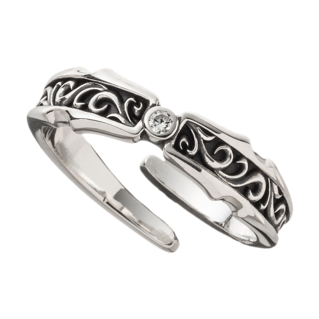 アラべスクストーンリング シルバーリング AKR0015 Arabesque Stone Ring Silver Ring　 シルバーアクセサリー  Silver jewelry