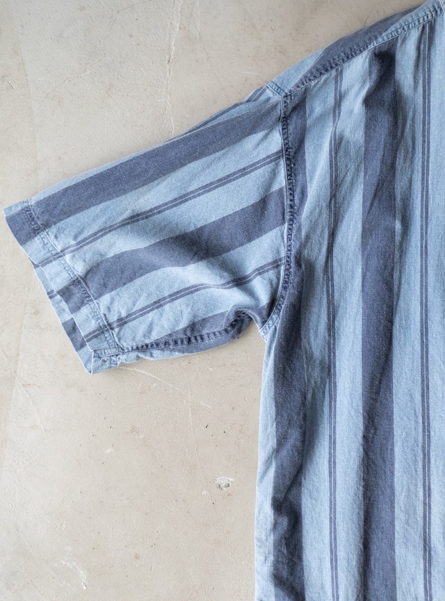 "IMPORTANTE" 1990s Wide stripe shirts