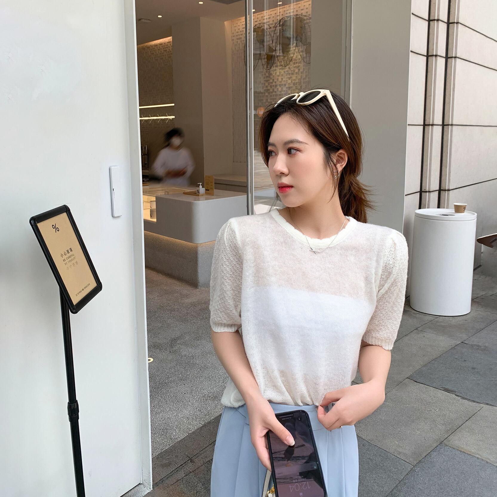 スリーブニットセーター スプリング 春物 6Du_Shop_Women26734212544