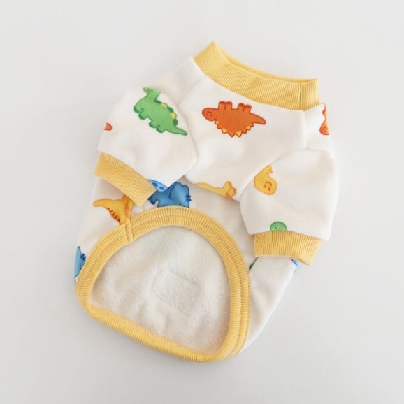 予約【DURANG RURANG】DINOSAUR FLEECE TSHIRT