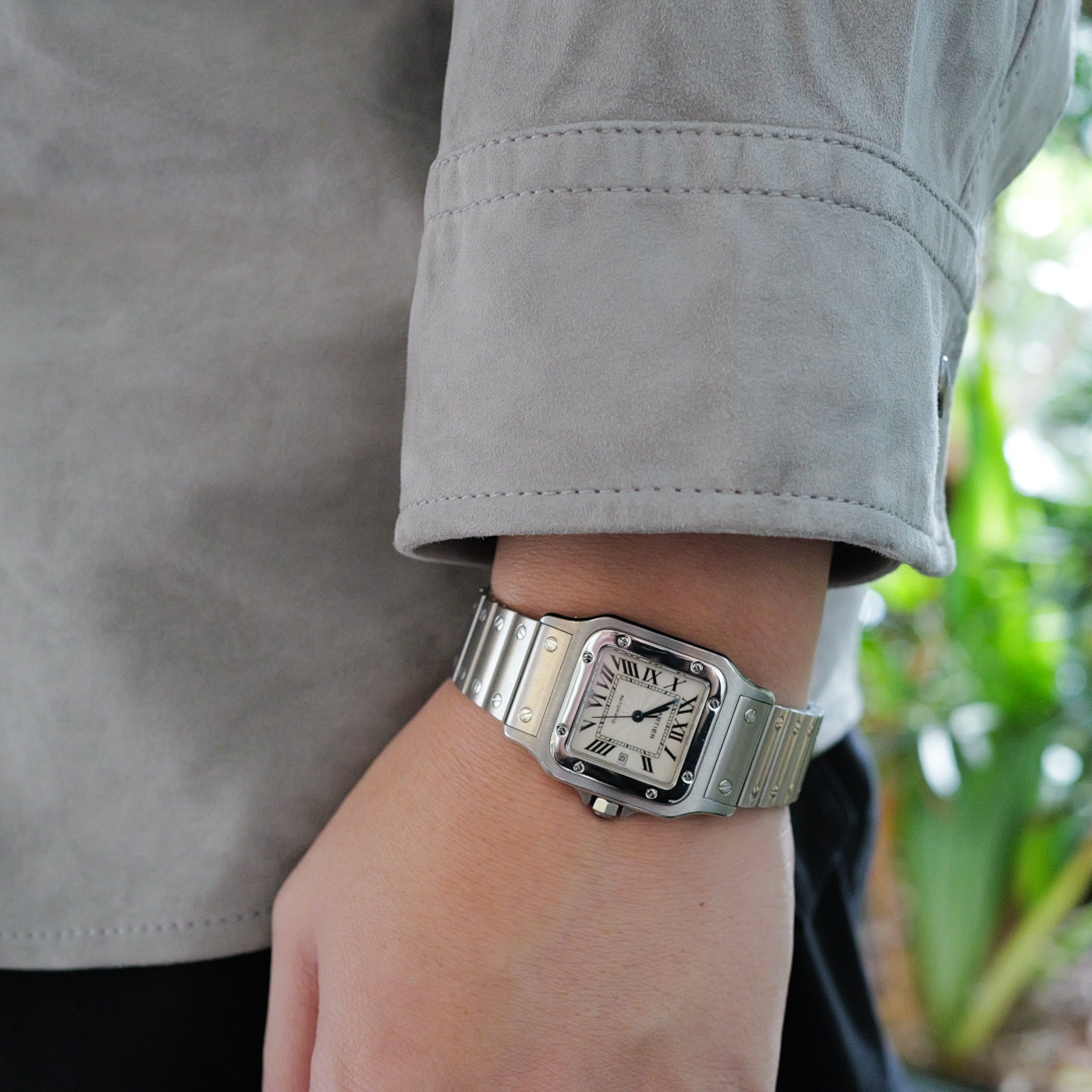 カルティエ サントスガルべ LM SS W20055D6 後期型 ギャラ付き | Ante