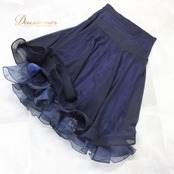 社交ダンス 衣装 スタンダード スカート レッスンウェア 女性用 レディース オールシーズン 無地 紺 ICHIOKU イチオク ネイビー系 シンプル レース 社交ダンス スカート レディース コスチューム 発表会 ダンスウェア インナー ルームウェア お洒落 おすすめ カジュアル 着回し シンプルデザイン ポリエステル 伸縮性 ウェストゴム お手入れ簡単 シーズン問わず