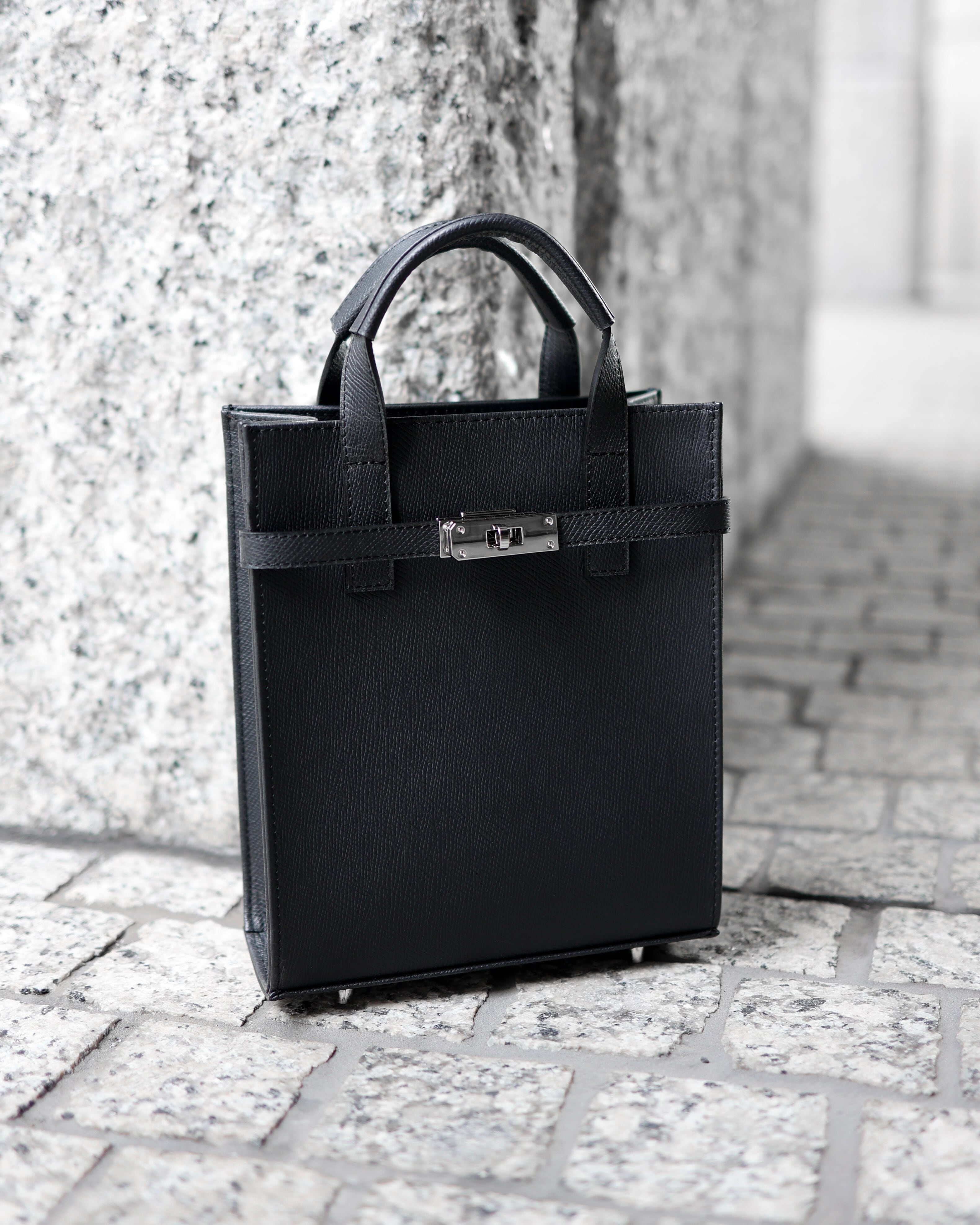 A-croire Metal Leather Mini Totebag【送料無料】 | EUROKENVY®︎