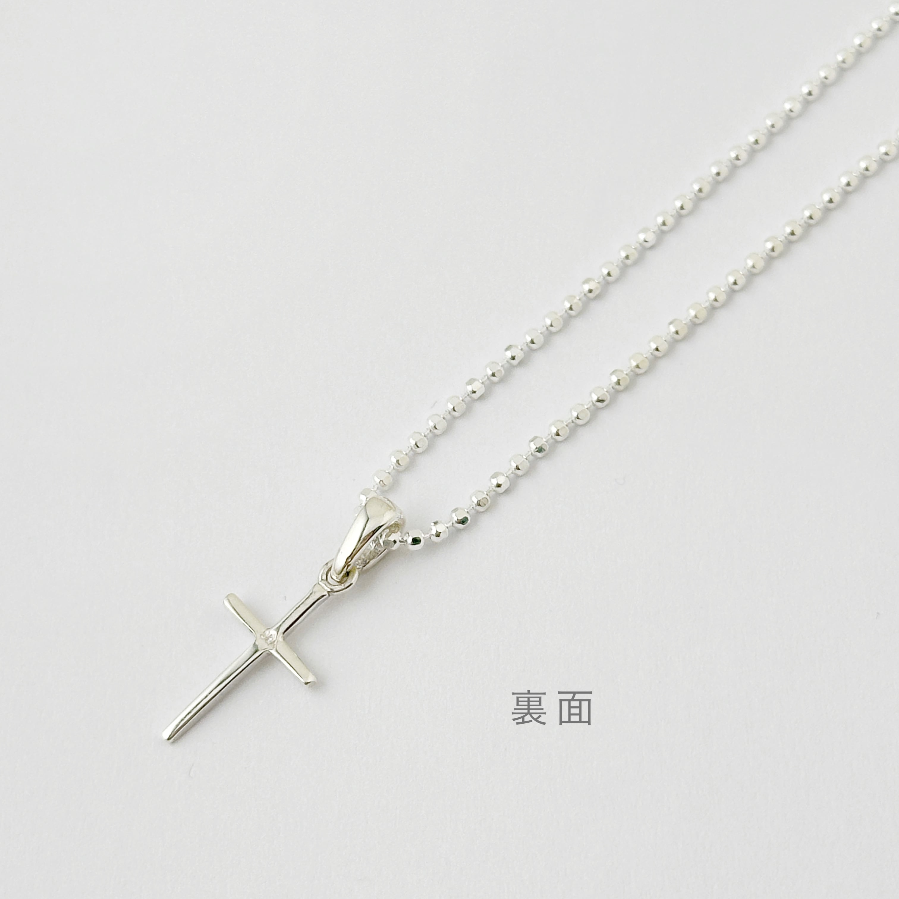 リトルラグーン鎌倉　リトル クロス with カットボールチェーン 70cm 残りわずか】リトル クロス with カットボールチェーン 70cm−80cm