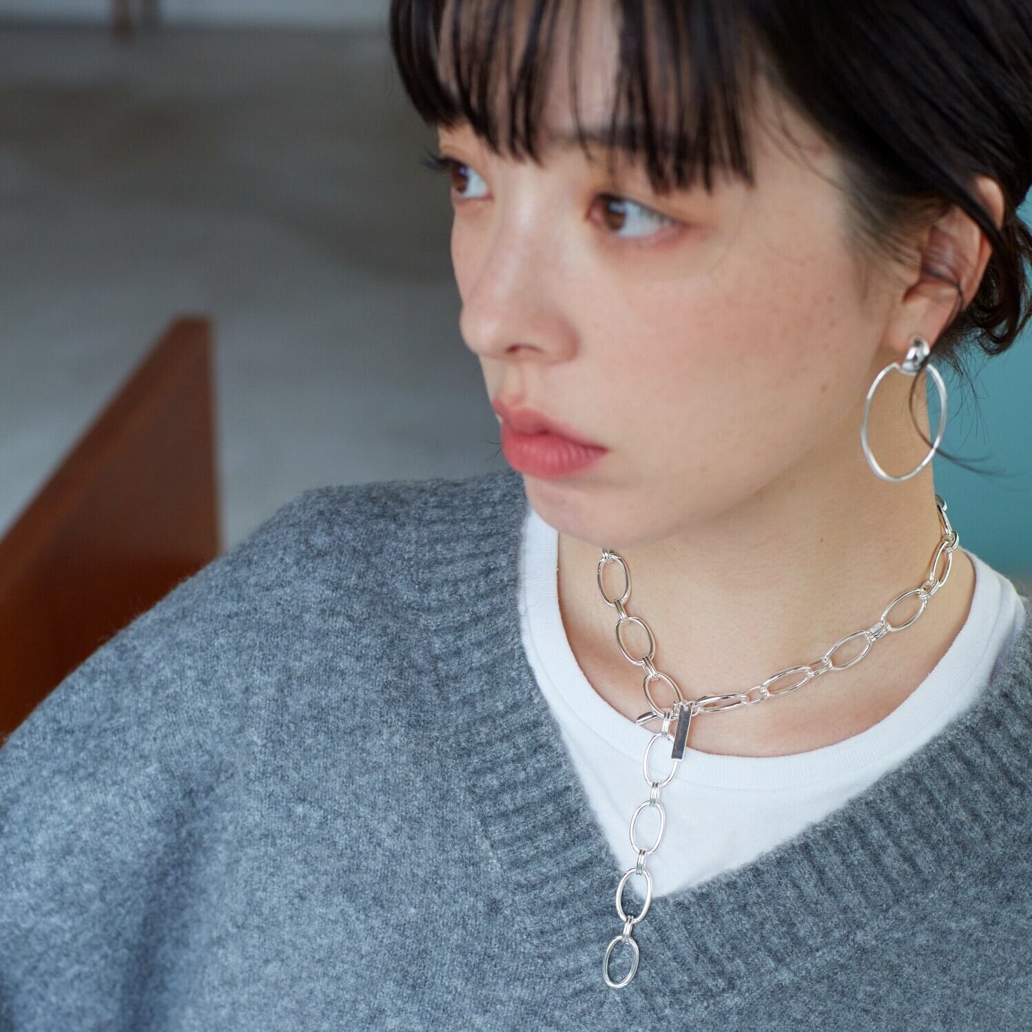 Nothing And Others/ナッシングアンドアザーズ】Ellipse Earrings