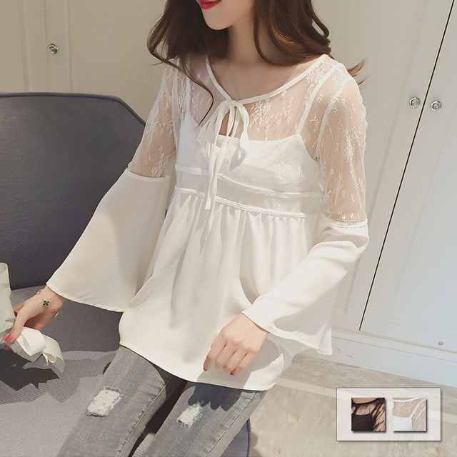 レディース セットアップ シースルートップス キャミソール 春夏 アンサンブル  A9347192