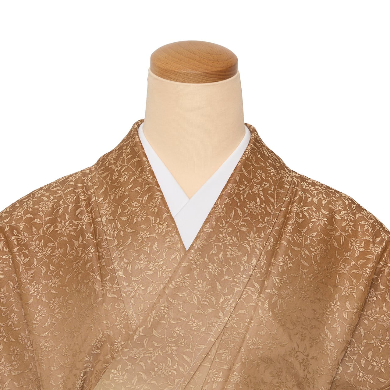 花唐草文様 黄金繭 段暈し訪問着 袷着物【未着用品】 | かわの屋