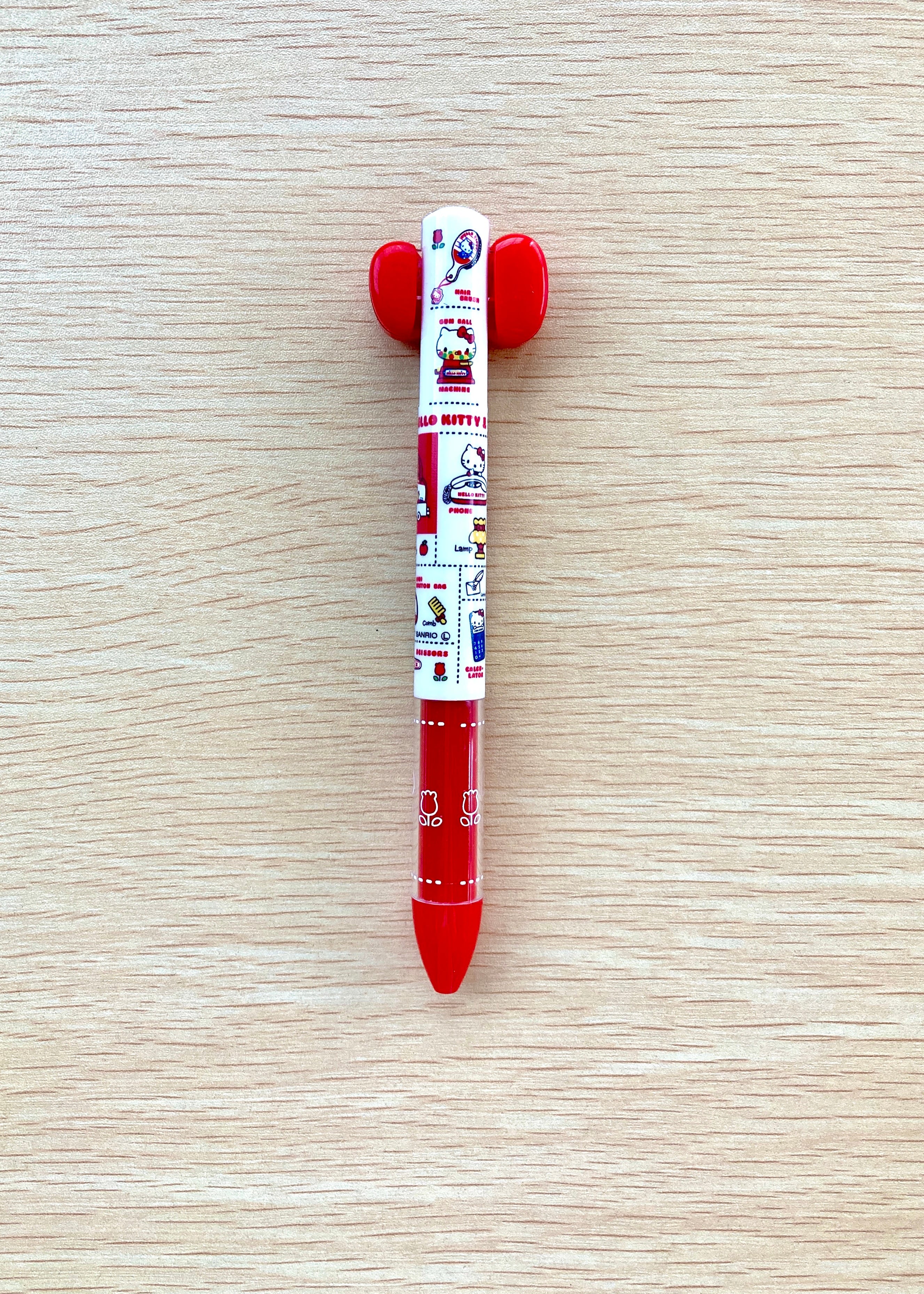 ハローキティ】リボン 2色ボールペン | Hs bungu