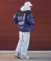 【#Re:room】FAKE LEATHER PUFF JACKET［REJ130］