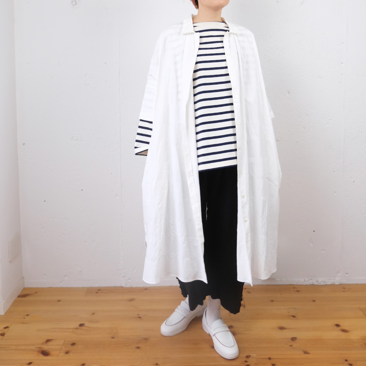 LABORATORY( ラボレイトリー) ワンピース LA392(ホワイト)