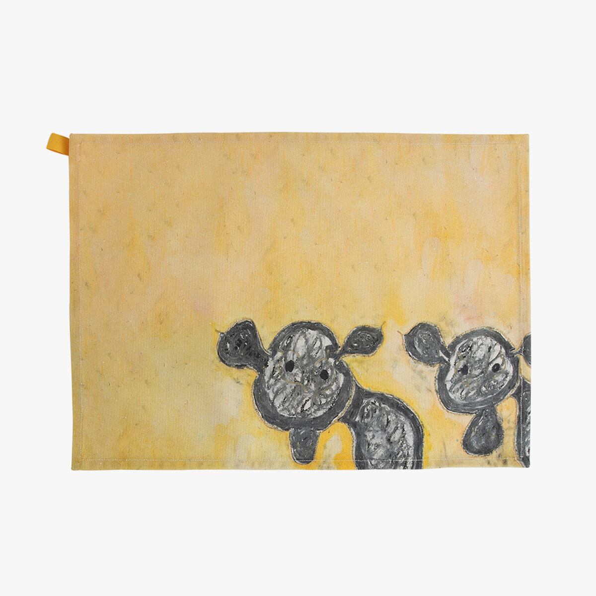 キッチンクロス「ねこ」小笹逸男