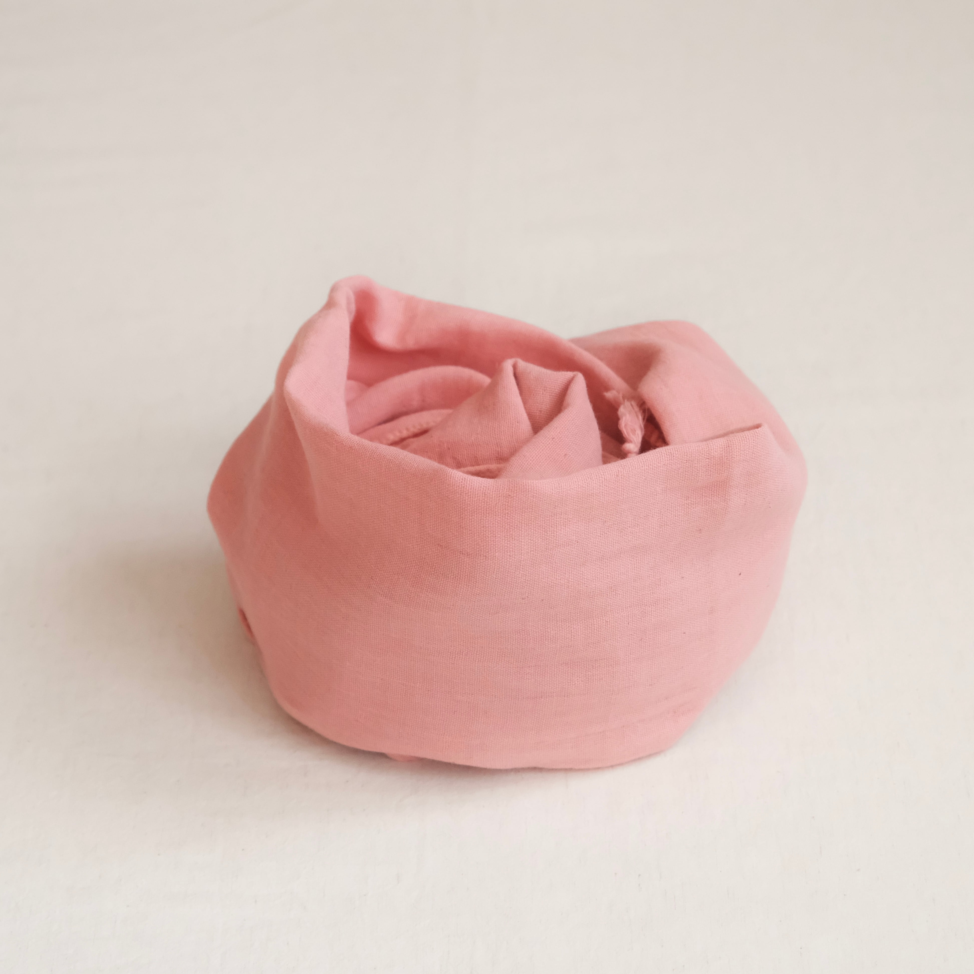 〈 桜と茜の染め 〉コットンストール