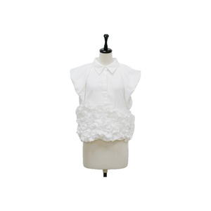 Whipped frill design blouse