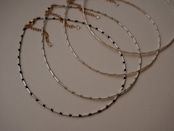【 CORE 】random giass beads necklace