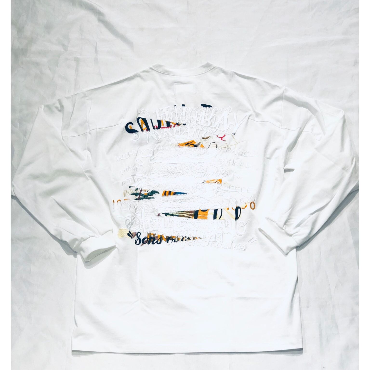 doublet HIDDEN CHAOS EMBROIDERY LONG SLEEVE T-SHIRT | 20SS26CS149