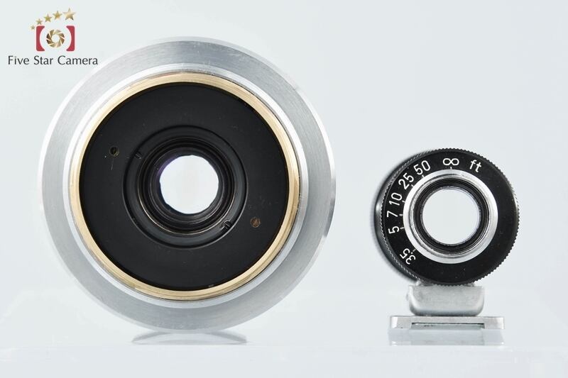 KOMURA W-KOMURA 35mm f/3.5 1st L39 LTM Leica Thread Mount Lens +