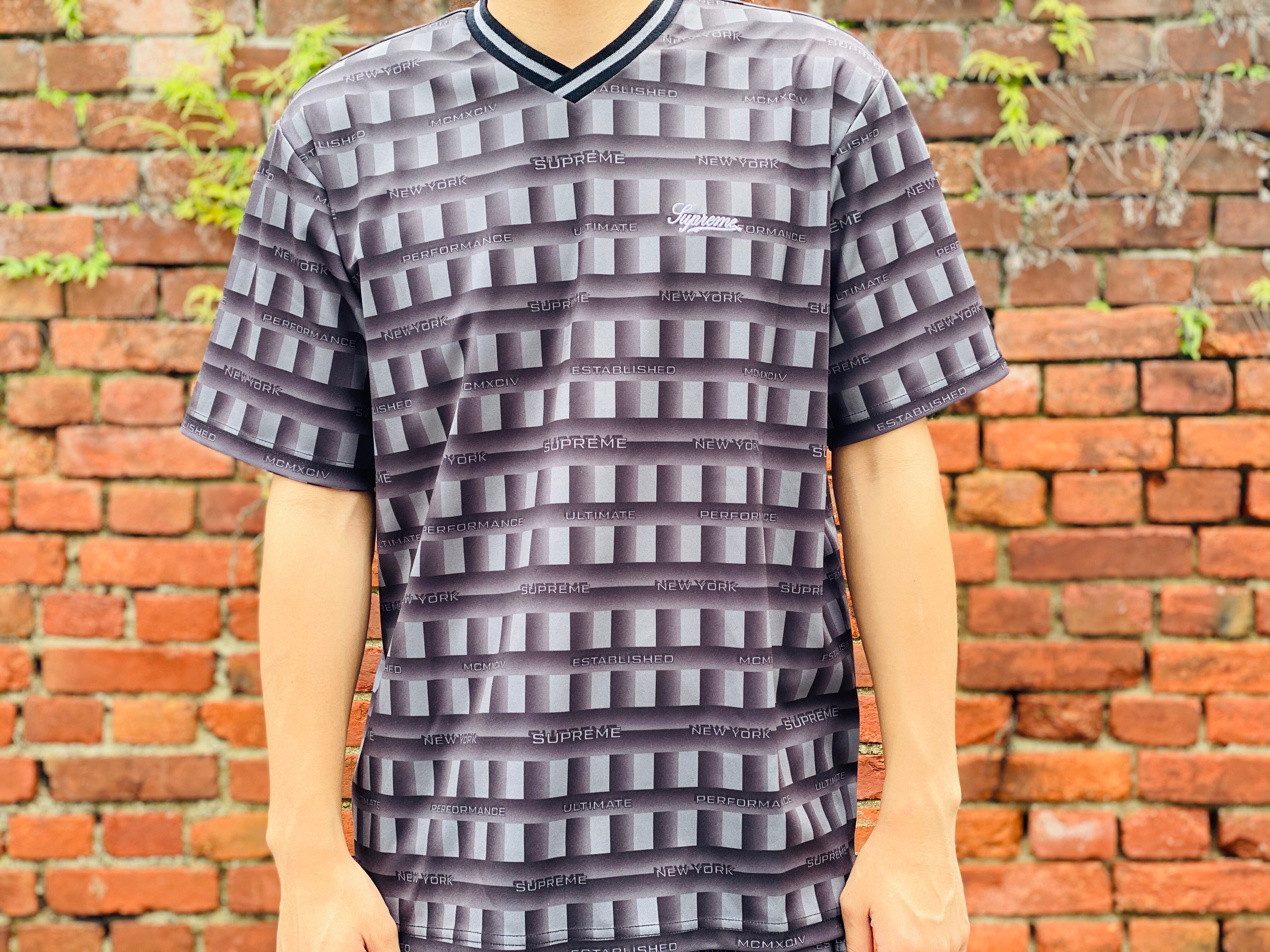 Supreme grid soccer jerseyXL