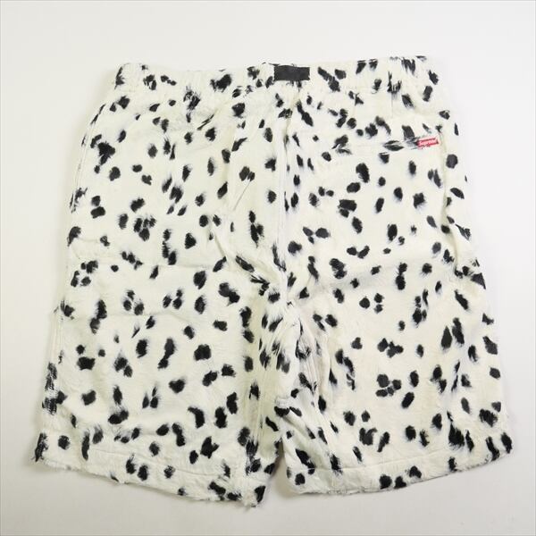 メンズ SUPREME 14ss Fur Belted Short レオパード 34