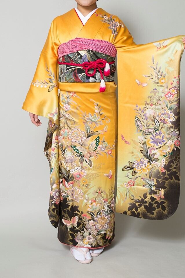 【レンタル】ふりそで FA-9(フリーサイズ)