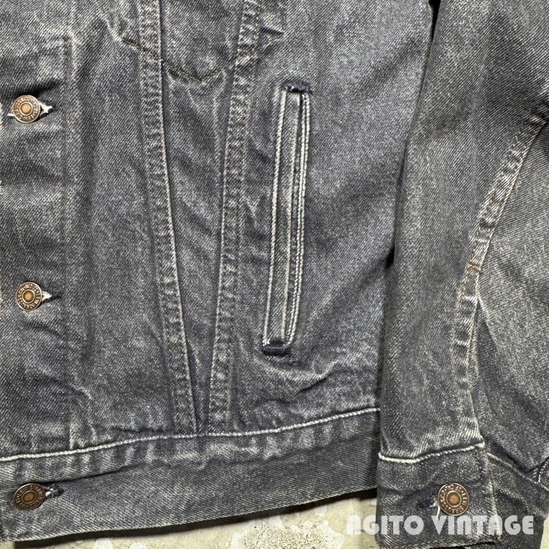 80's ~ Levi's 70506-0259 リーバイス ブラックデニムジャケット