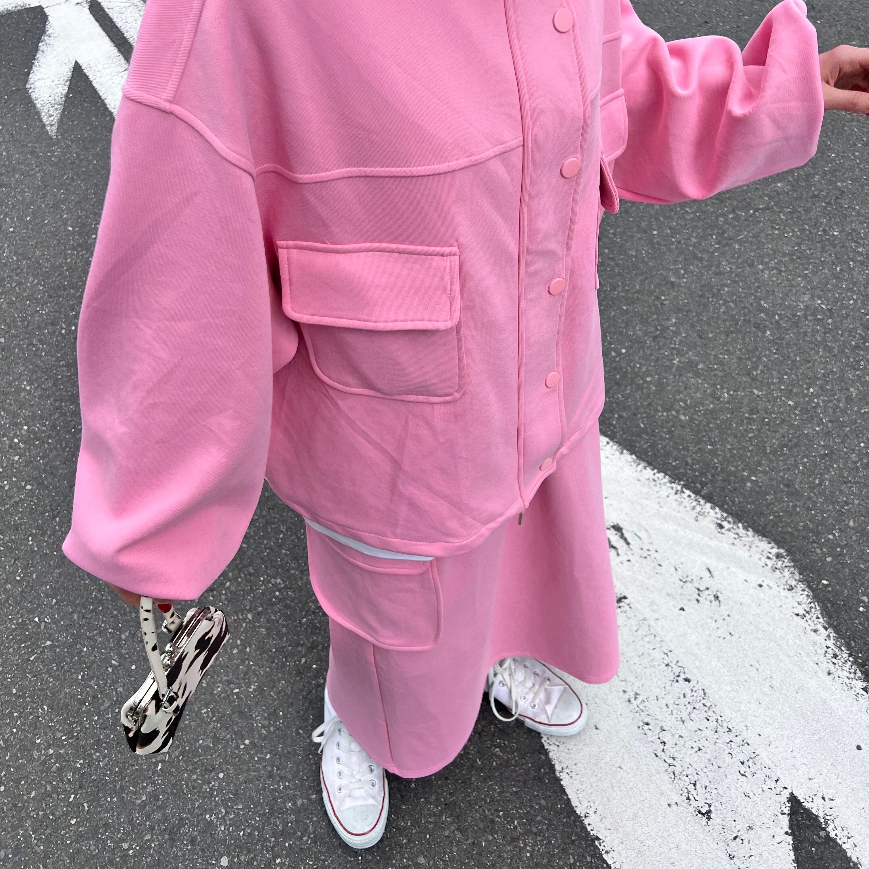 スウェットスカートセットアップ_LN02093