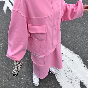 スウェットスカートセットアップ_LN02093