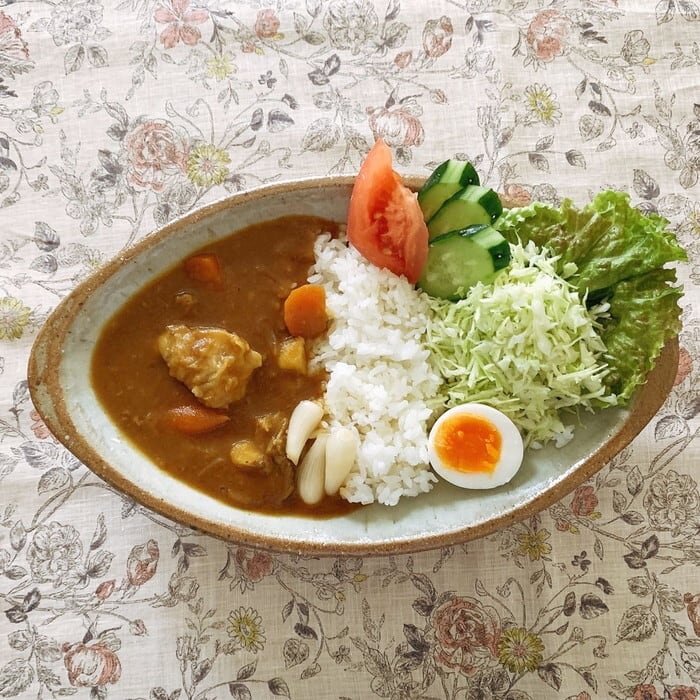 有田焼 いちごのお皿 オーバルプレート カレー皿 徳七窯 一珍 1枚