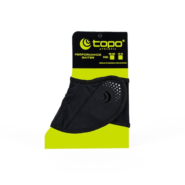 Topo Athletic トポ アスレチック PERFORMANCE GAITER Black/Black メンズ・ウィメンズ