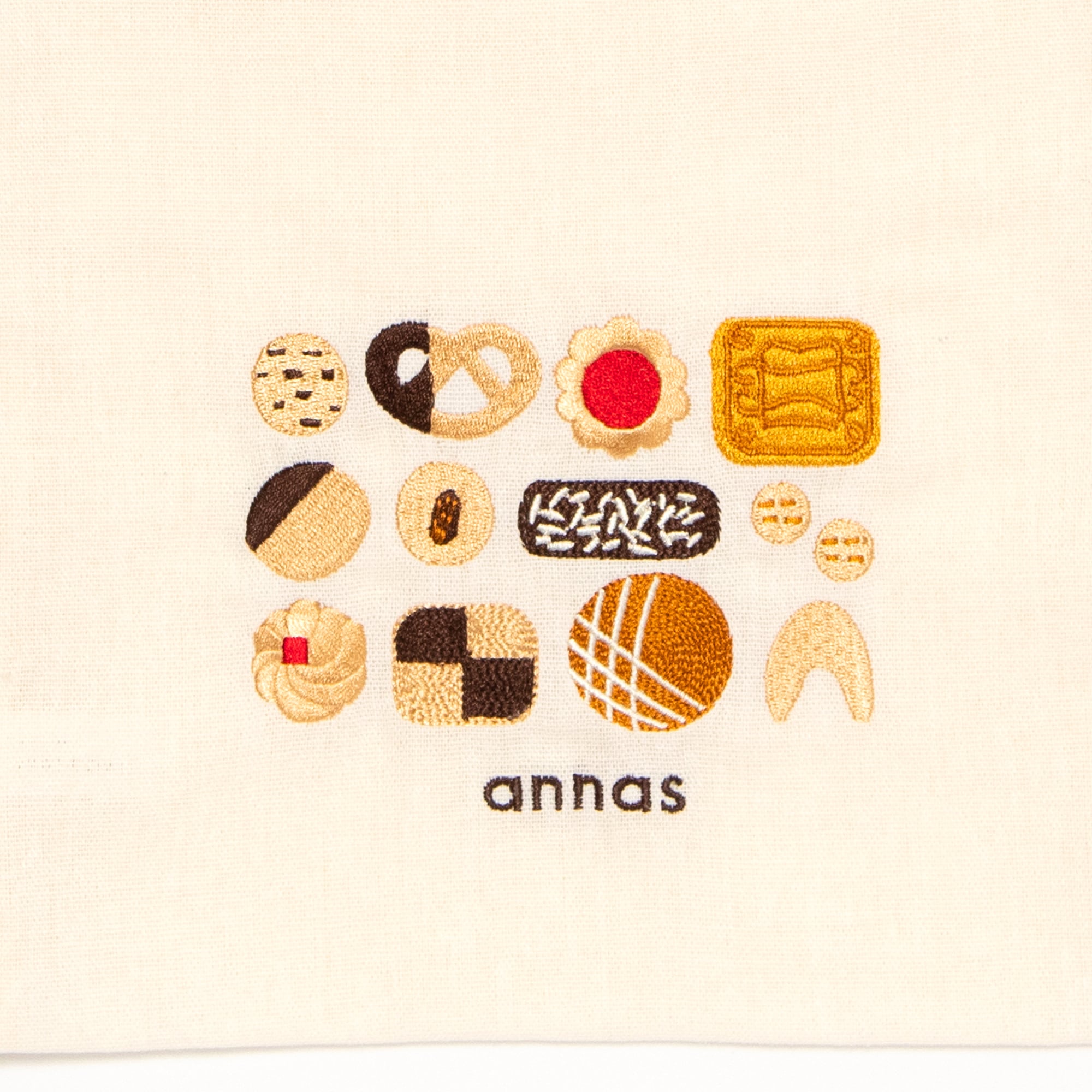 annas刺繍文具】刺繍トート｜クッキー | Net store アンナとラパン