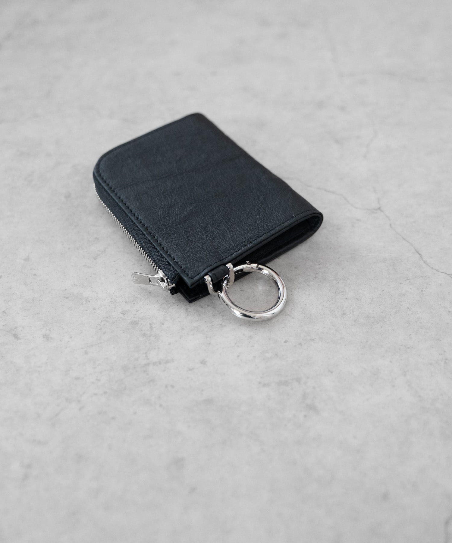 Dyneema Leather COMPACT ZIP WALLET/3038#1/超軽量ダイニーマレザー