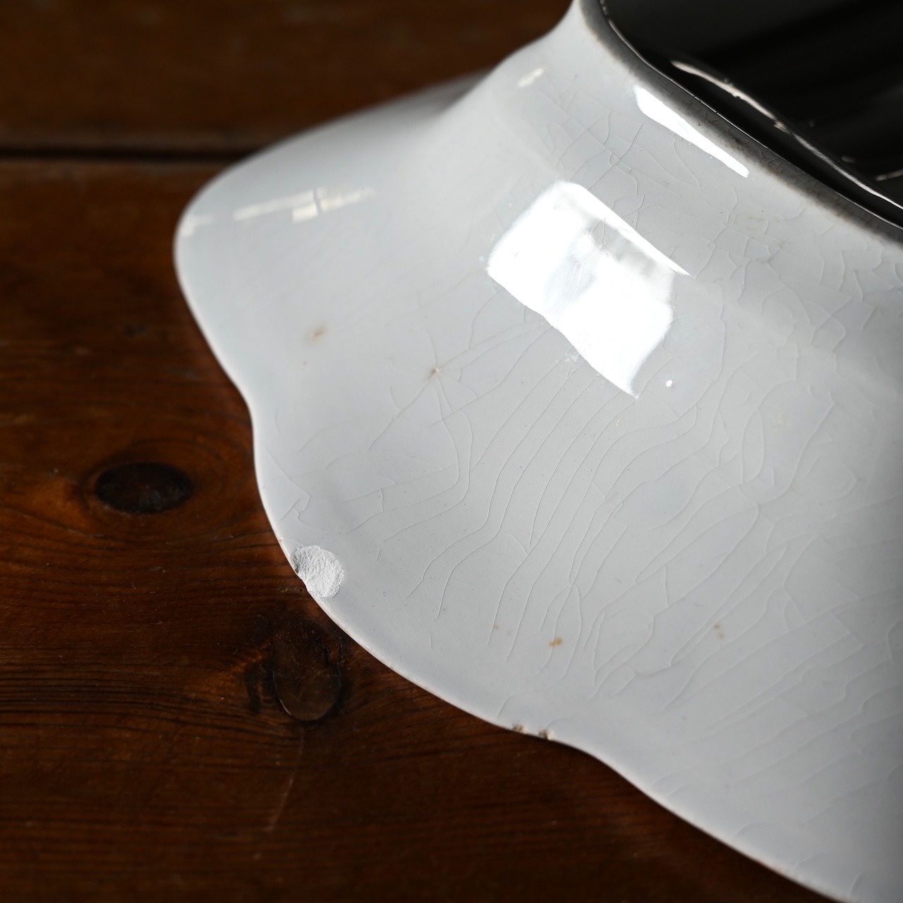 SARREGUEMINES Asparagus Plate / サルグミンヌ アスパラガスプレート〈 フランス食器・皿・フランスアンティーク・アンティークプレート・ブロカント・ヴィンテージ 〉114161