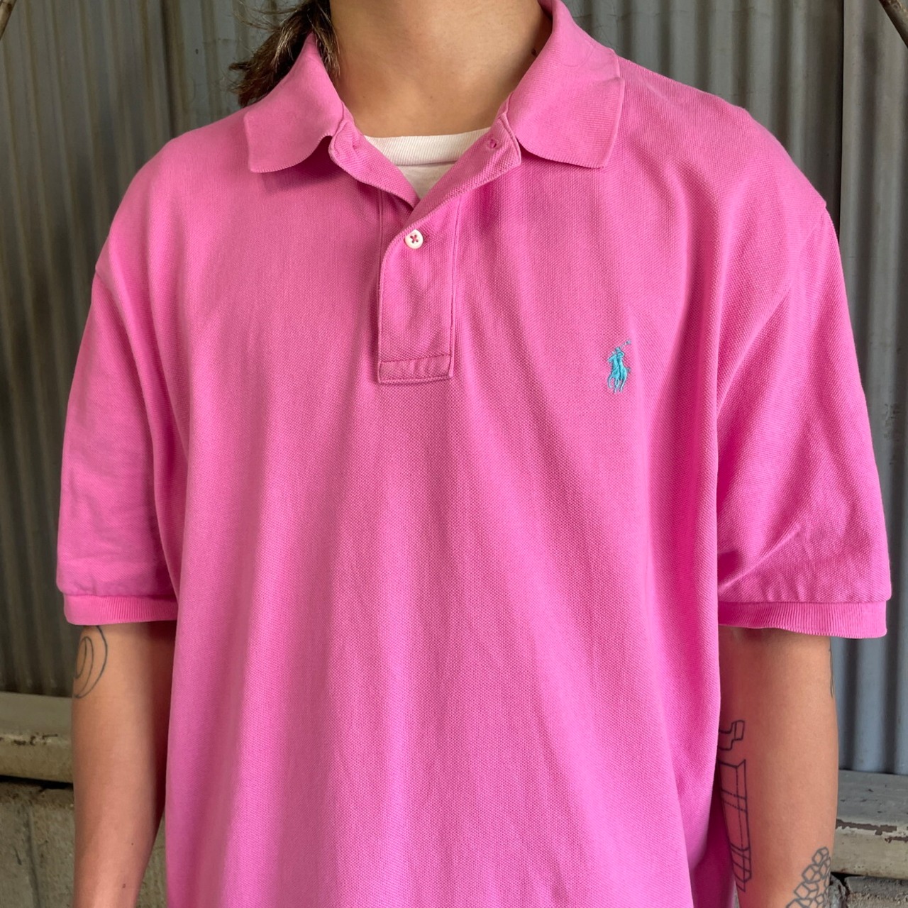 Polo by Ralph Lauren オールドラルフローレン 鹿の子 ポロシャツ 