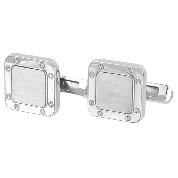 Used CARTIER カルティエ カフス サントス ドゥ カルティエ カフリンクス OG000163 シルバー SV925 メンズ 中古美品