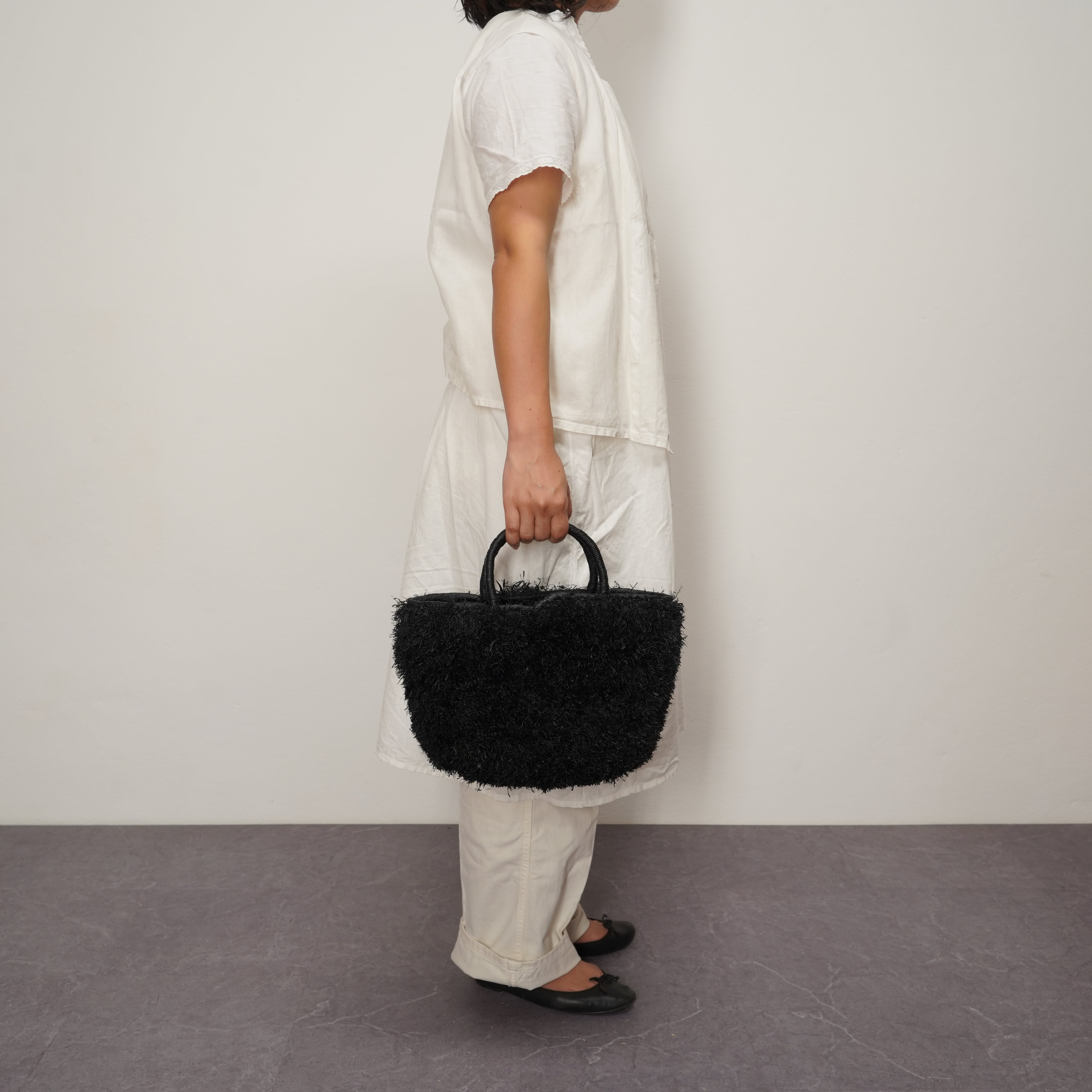 Marche Bag (S) - Mof-mof - Black | AMPIANA
