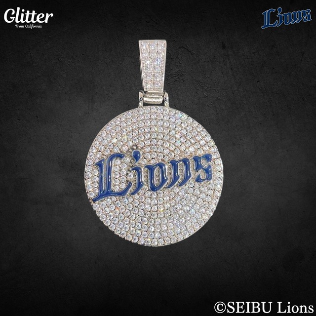 Iced Out Lions Pendant 【埼玉西武ライオンズ】