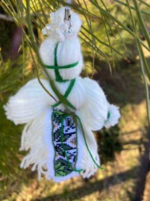 UA.Designer手作りモタンカ（ウクライナの御守り）